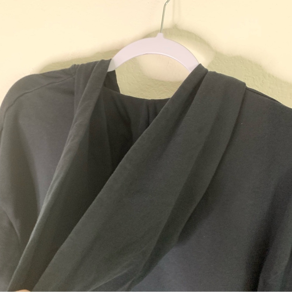 Nike sportswear Womens black full zip wide arm hooded sweater L - Picture 3 of 8